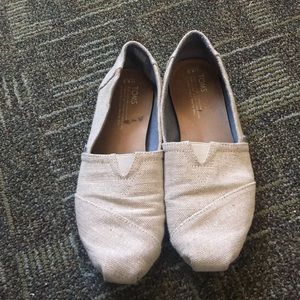 Toms Metallic Burlap Classics